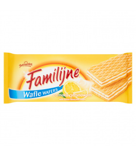 Familijne Wafle o smaku cytrynowym 180 g